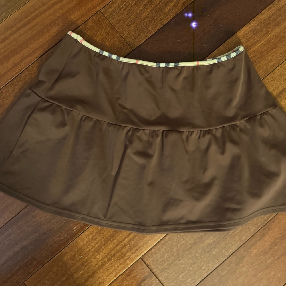 Vintage Burberry swimwear skirt